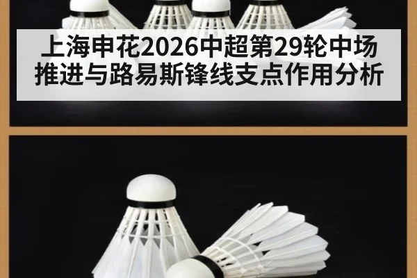 上海申花2026中超第29轮中场推进与路易斯锋线支点作用分析